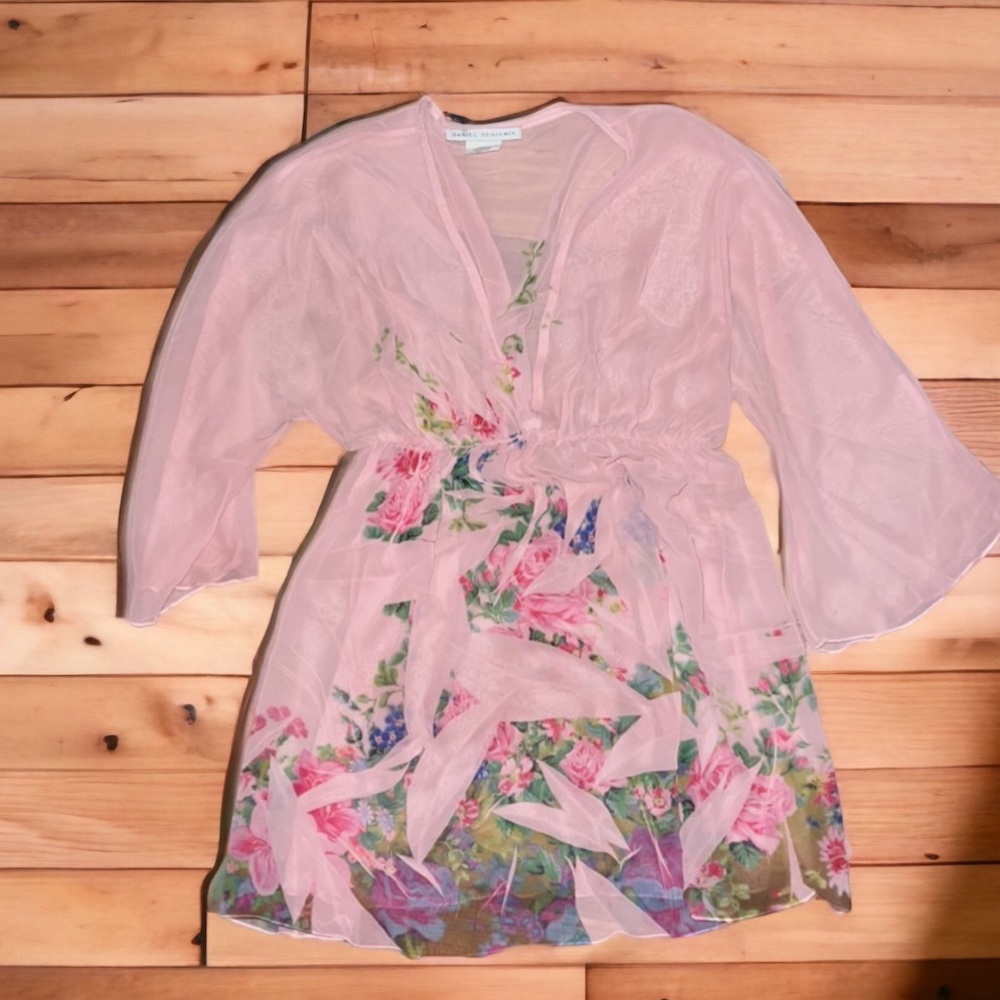 🌼🌺 Painted Flowers Swim Cover 🌸💐